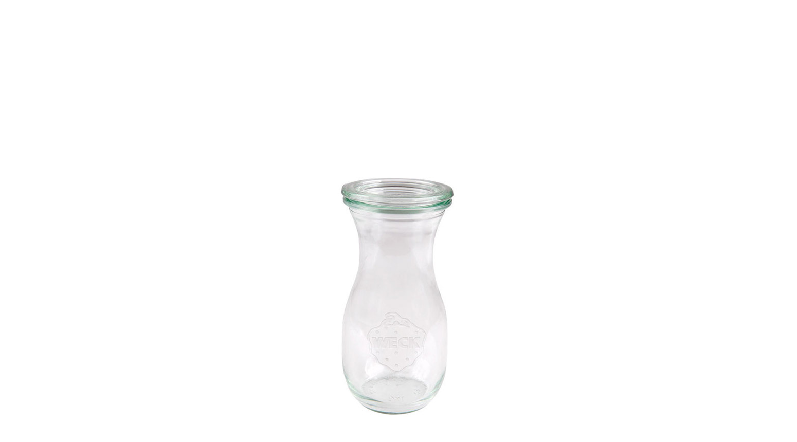 Weck Saftflasche 290 ml, H= 140 mm Ø 60 mm, transparent