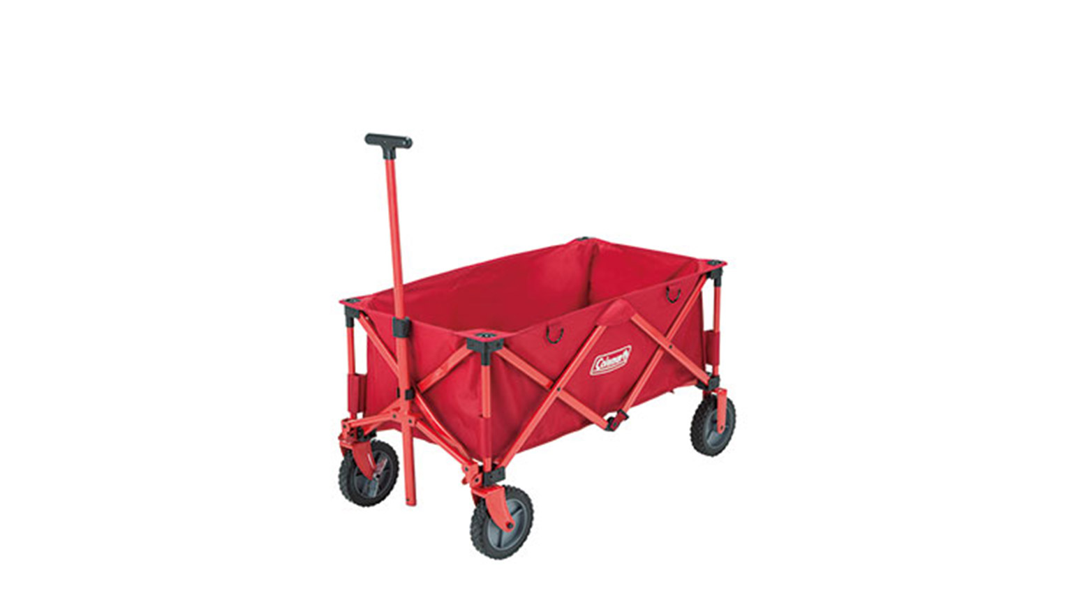 Bollerwagen „Coleman“, 106 x 53 x 100 cm, rot