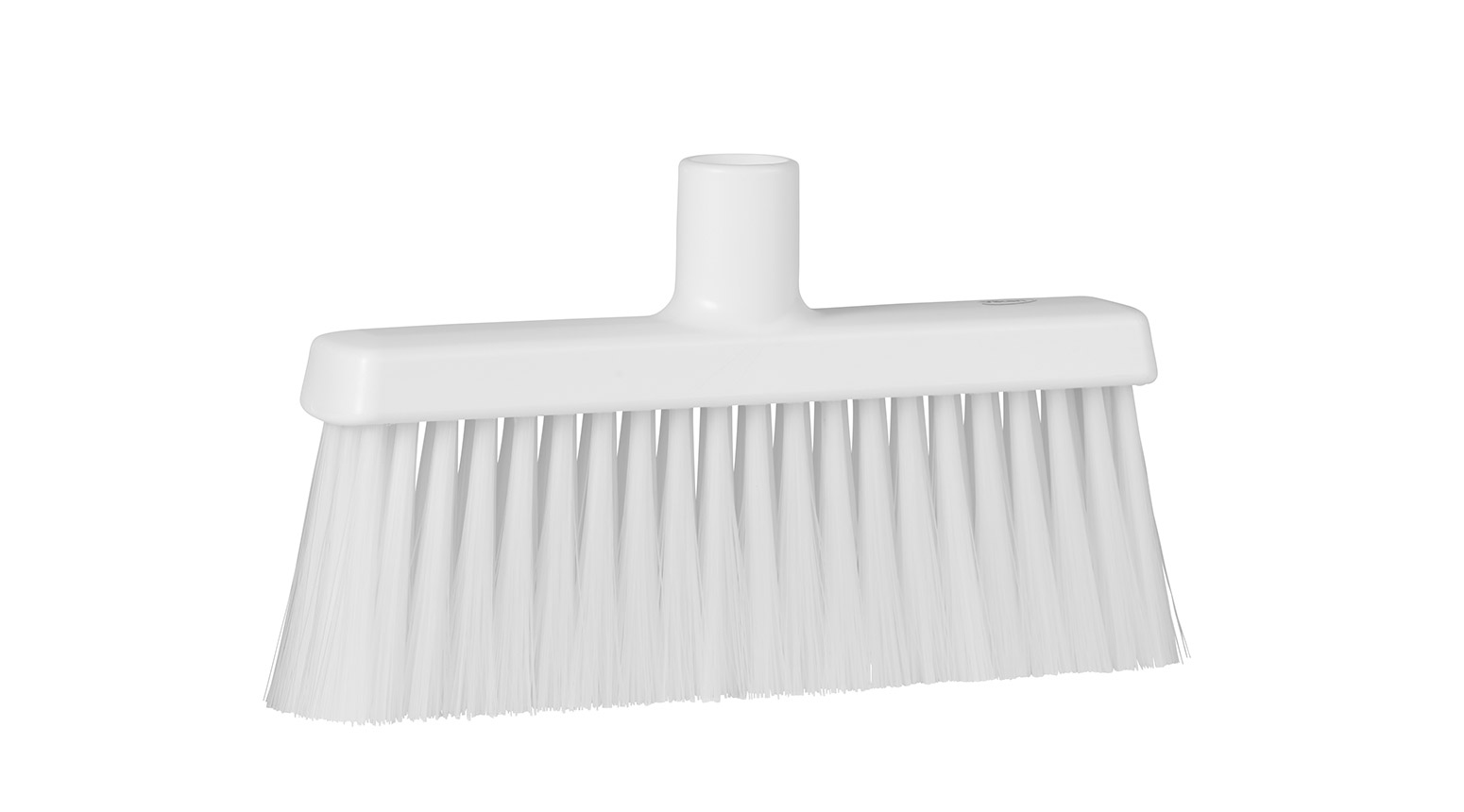 VIKAN Schmaler Besen, weich/hart, 260 mm, weiss