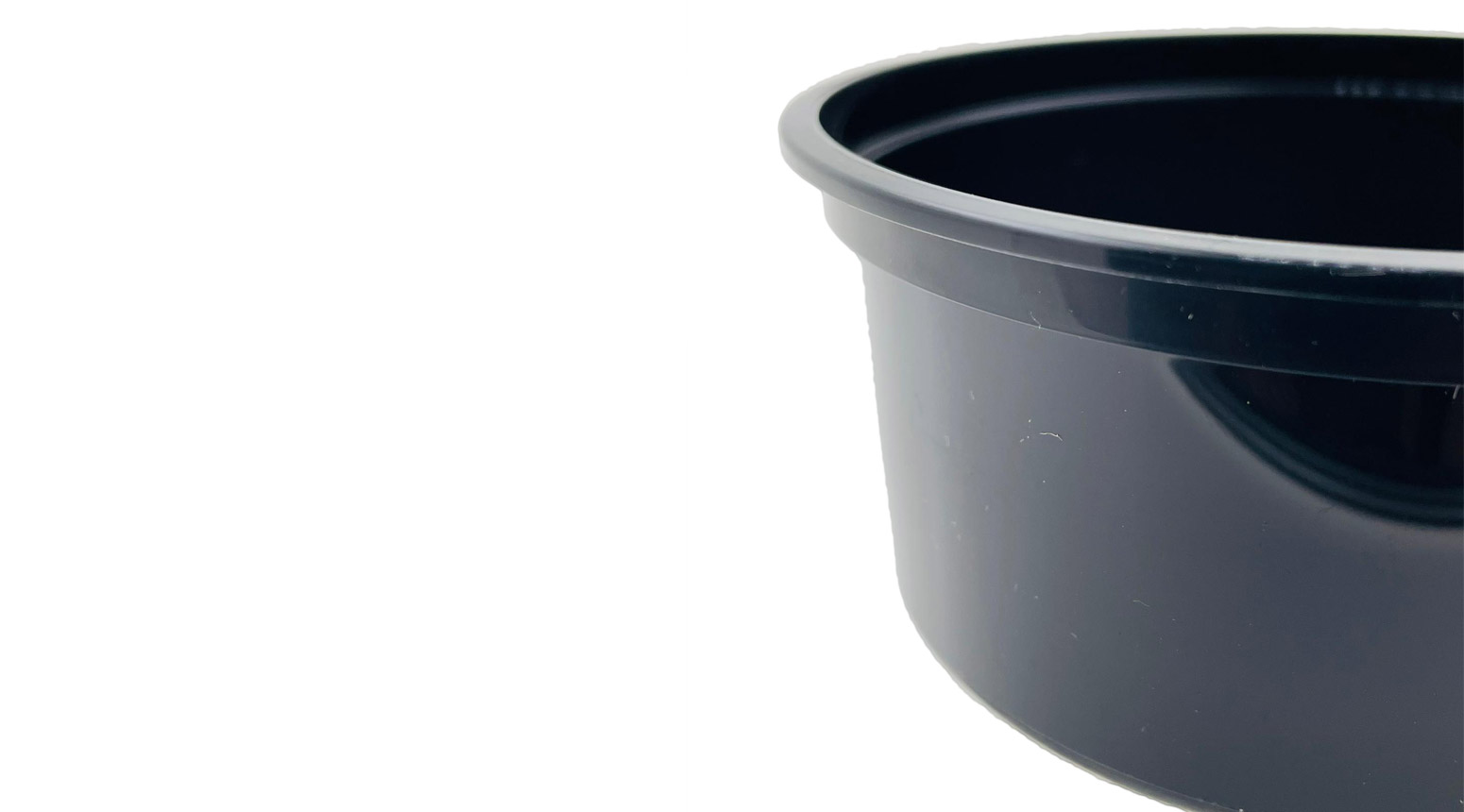 Feinkostbecher Deluxe, 350 ml, schwarz