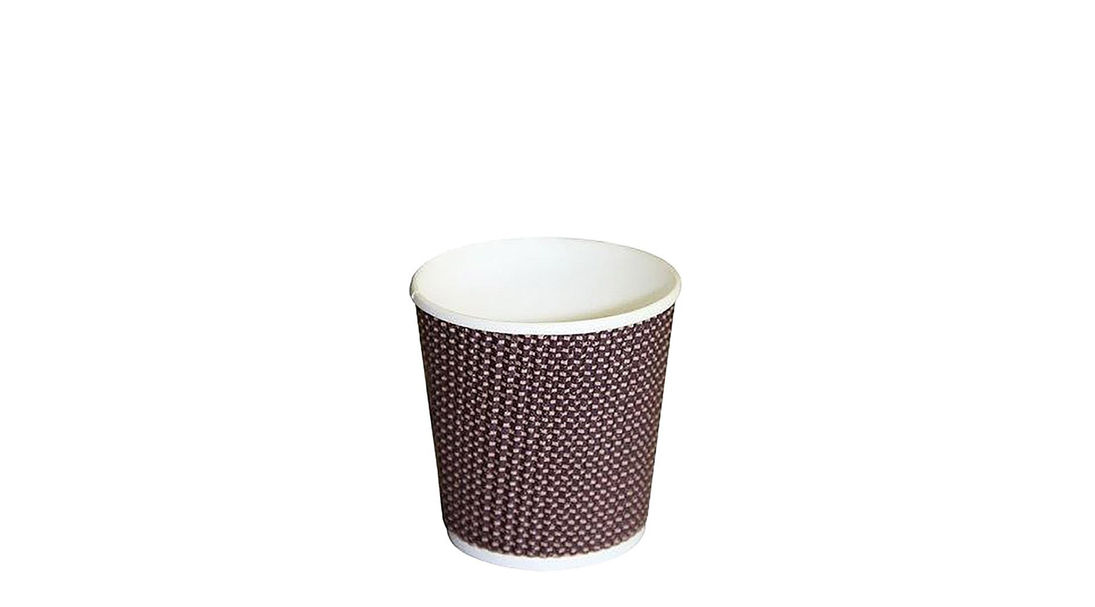 Kartonbecher "VIP", 100 ml, Ø 62 mm, braun