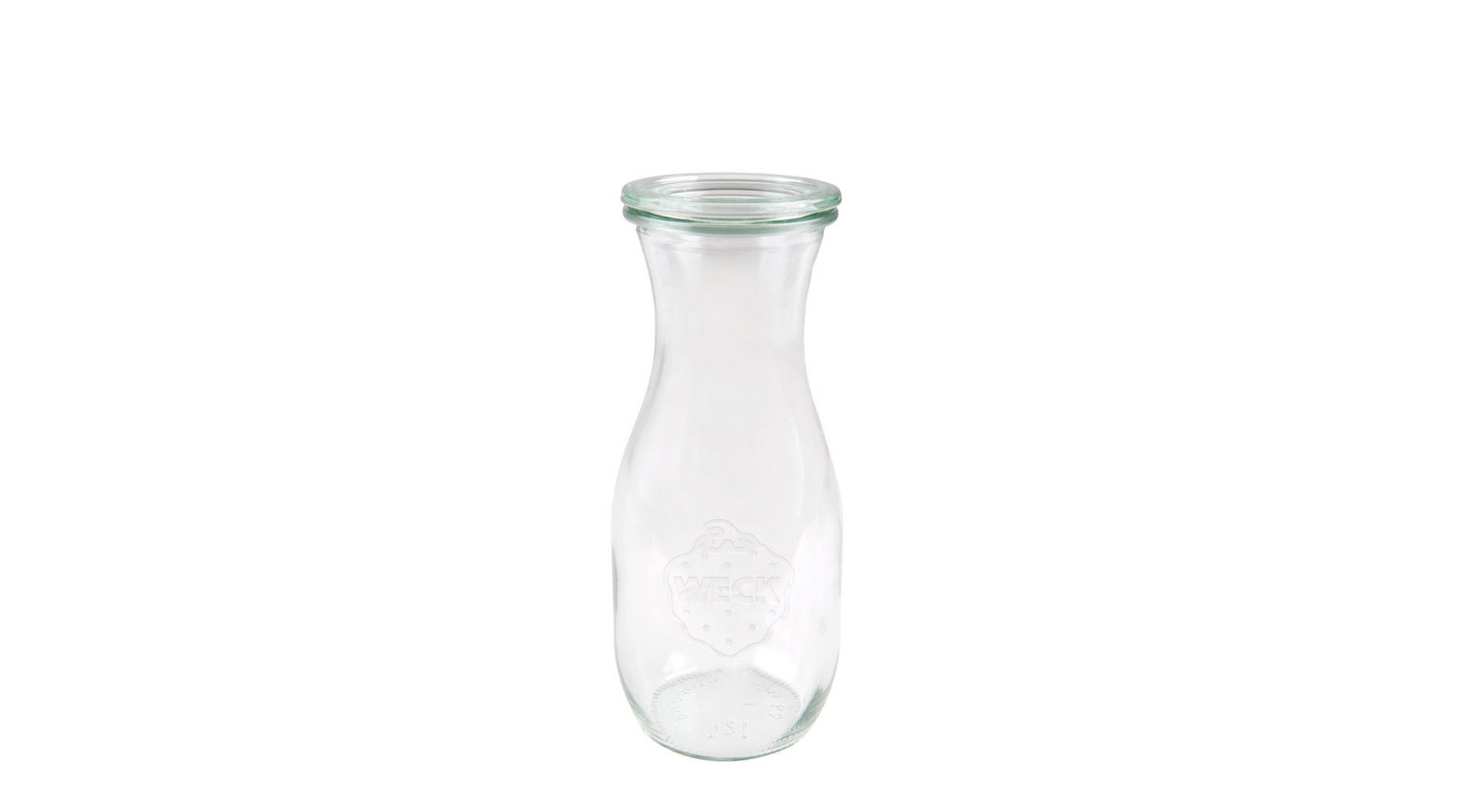 Weck Saftflasche 530 ml, H= 184 mm Ø 60 mm, transparent