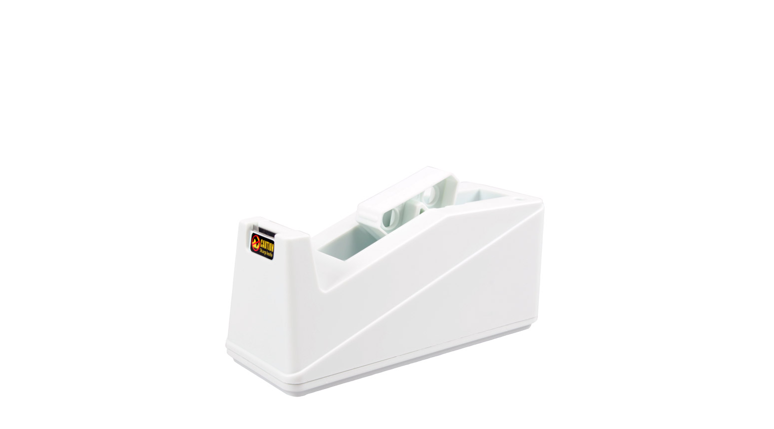 Klebebandhalter, weiss