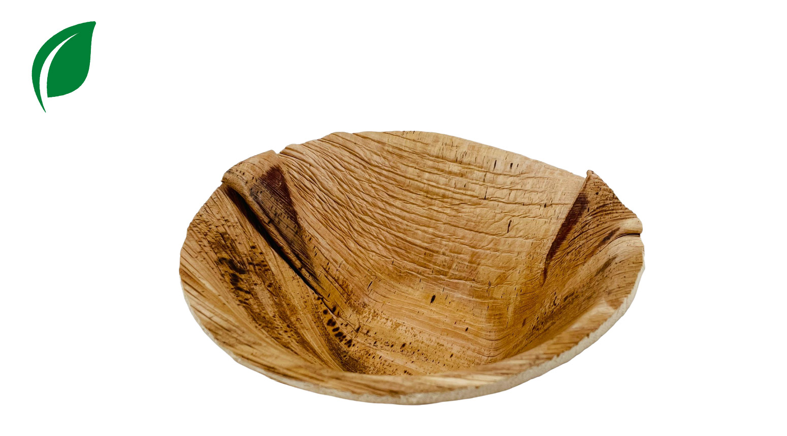 Palmblatt Schale rund 650 ml, Ø 160 mm, H: 50 mm