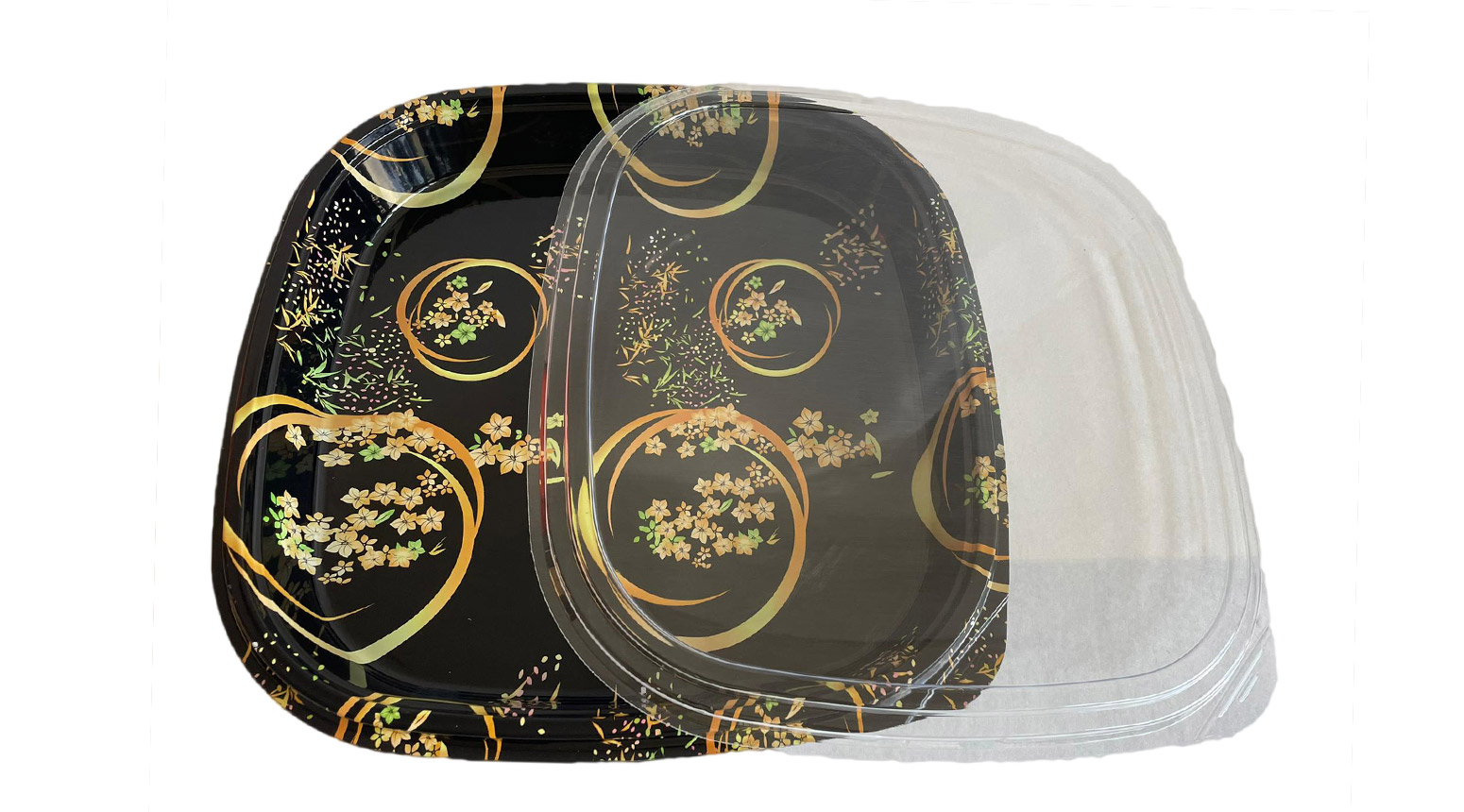 Sushibox "Print", 325 x 325 x 39 mm, PS