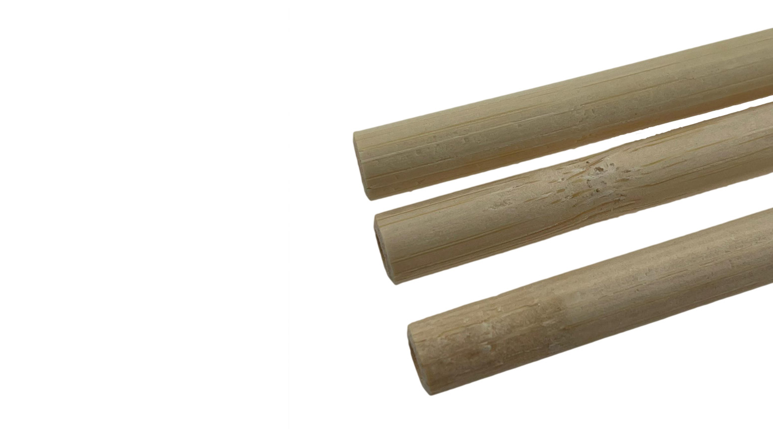 Trinkhalm ÖKO-LINE, Ø 8 x 200 mm, Bambus, braun