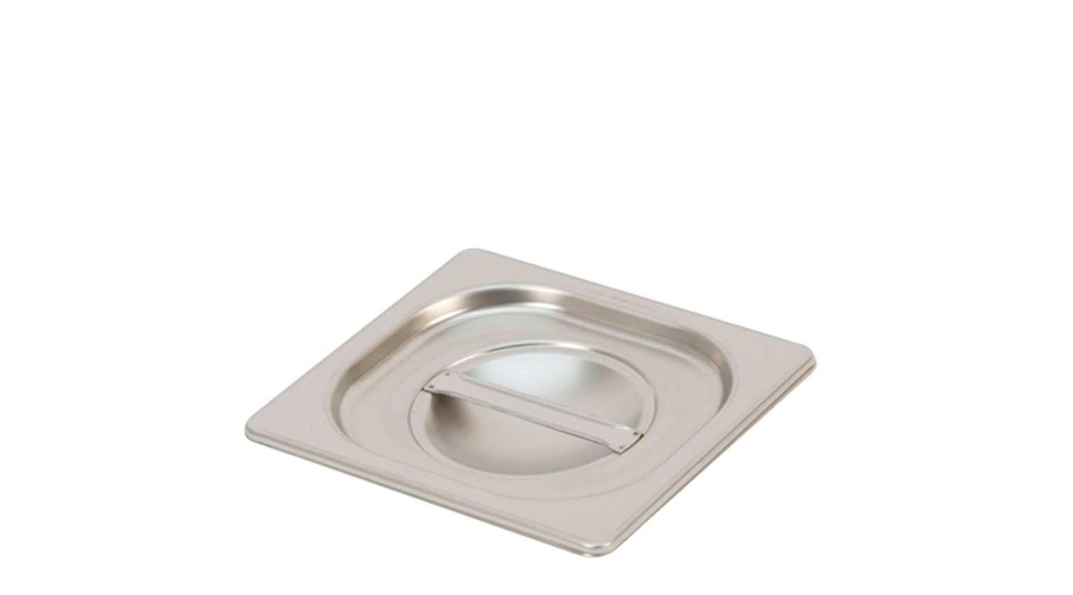 Deckel zu GN-Behälter, GN 1/6, 176 x 162 mm, Edelstahl