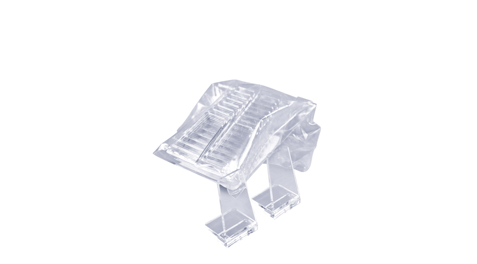 Werbe- und Preisaufsteller, 20 x 35 mm, transparent