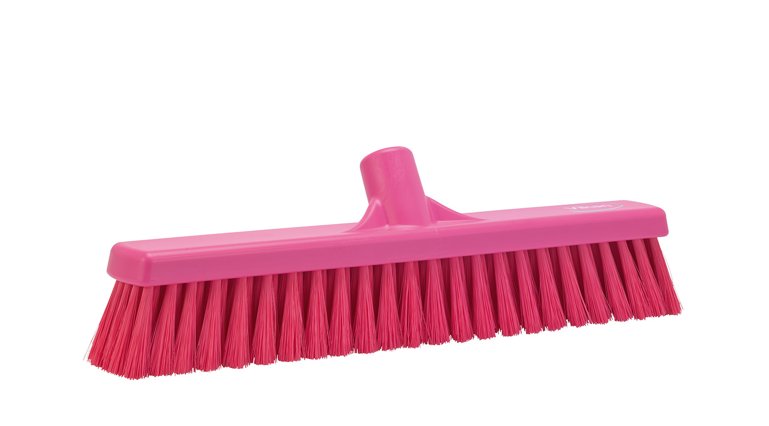 VIKAN Besen, weich, 410 mm, Borstenlänge 58 mm, pink