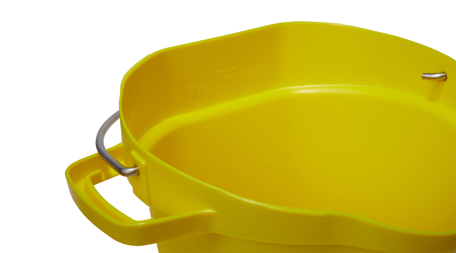 VIKAN Eimer, 20 Liter, gelb