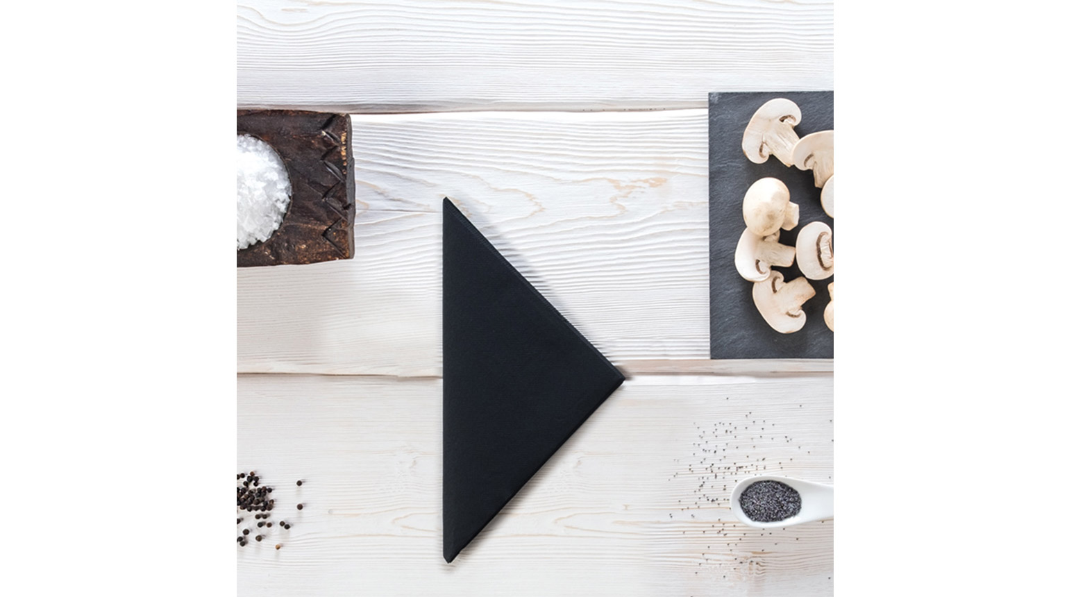 Serviette Airwave nero